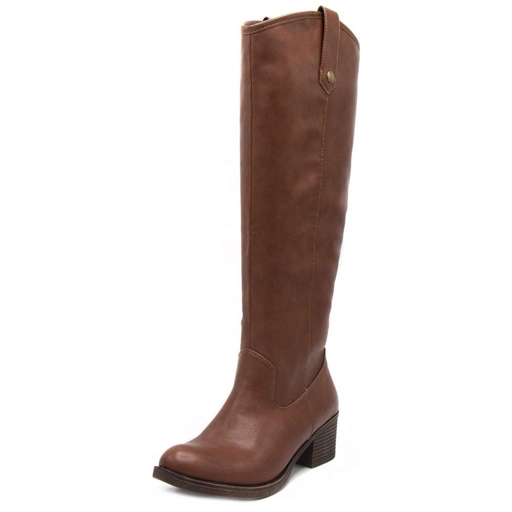Gloria Vanderbilt High Riding Boot Knee Hi sz 7.5 NEW #F41